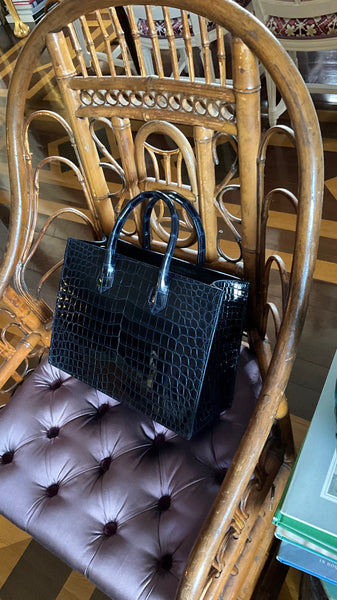 Dark Navy Medium Tote
