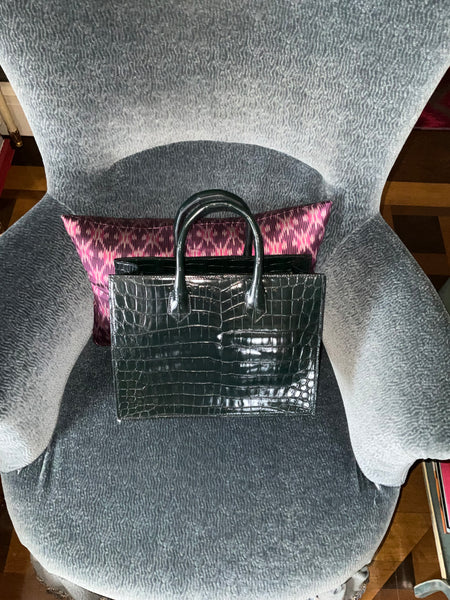 Dark Green Medium Tote