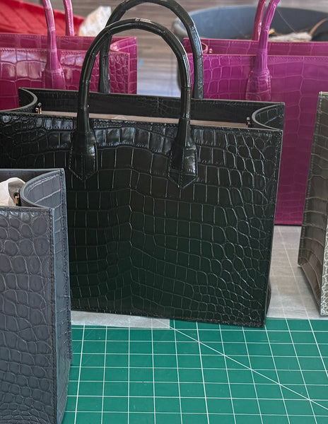 Olive Millenium Finish Medium Tote