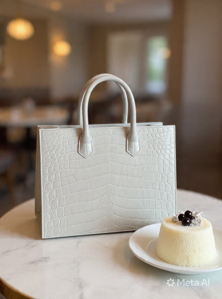 LIght Grey Medium Tote
