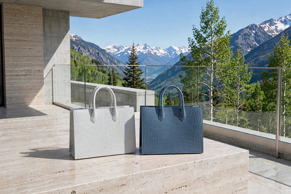 LIght Grey Medium Tote