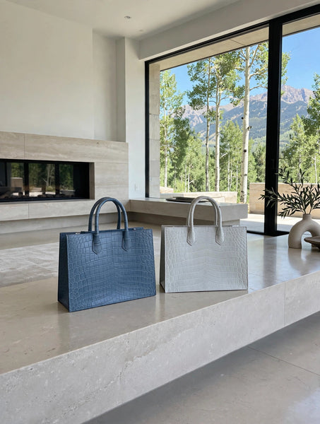 LIght Grey Medium Tote