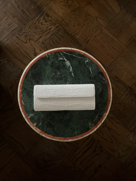 Clutch Matte White