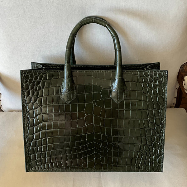 Olive Glazed Croc