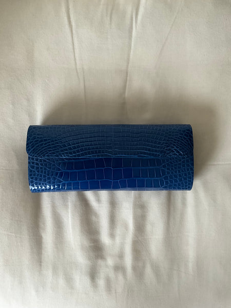 Blue Glazed Croc