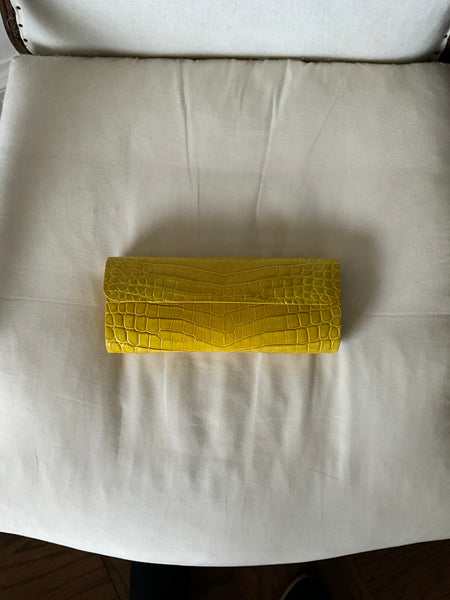 Yellow Glazed Croc